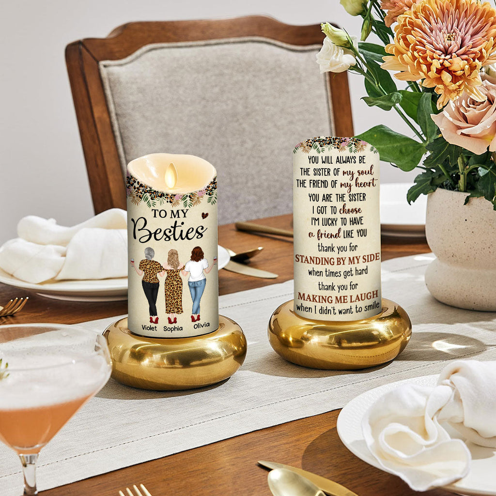 You Are My Soul Sister - Personalized Custom LED Candle
